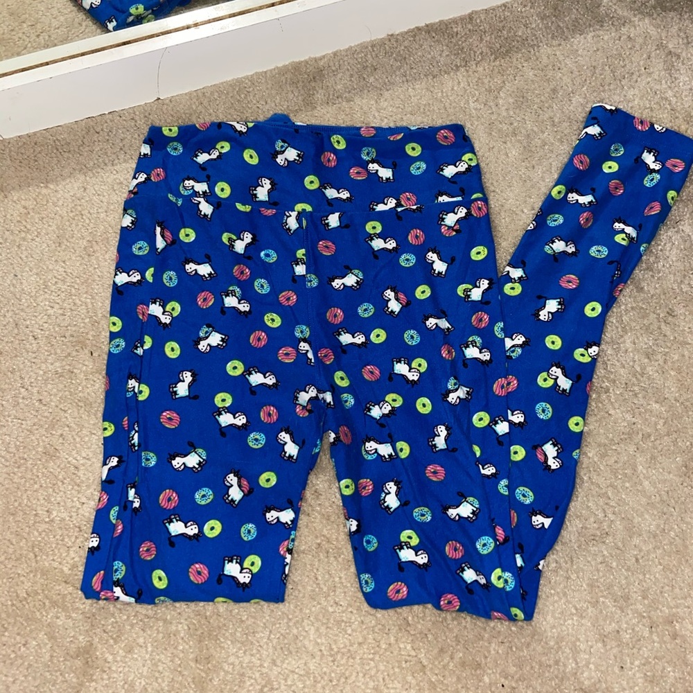 LuLaRoe Unicorn Donut Leggings